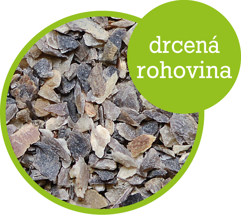 Drcená rohovina
