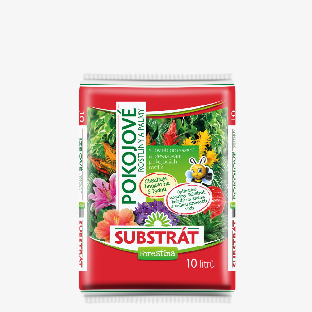 STANDARD Substrát pro pokojové rostliny a palmy 10 l