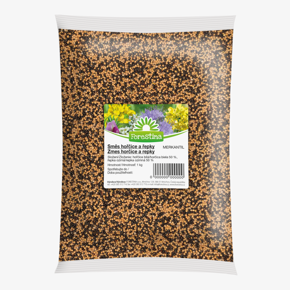 Směs hořčice a řepky 1000 g