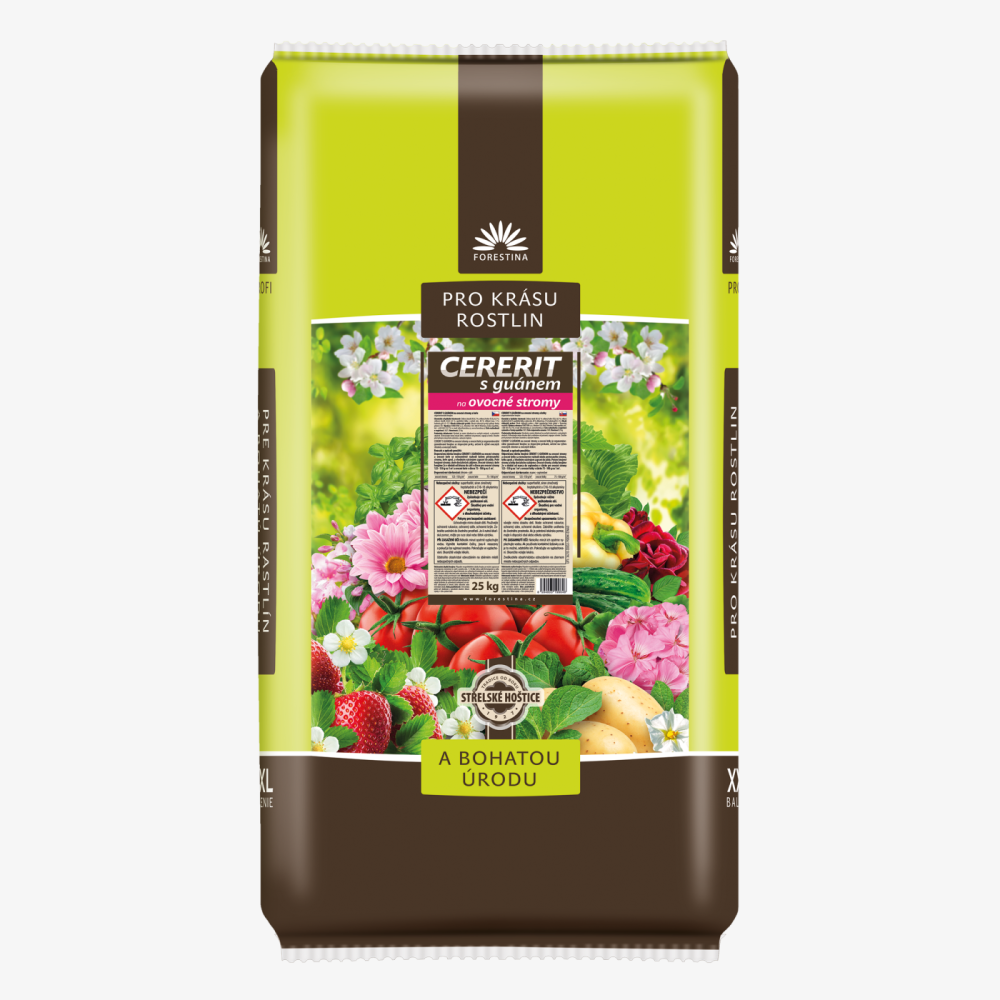 Cererit s guánem na ovocné stromy 25 kg