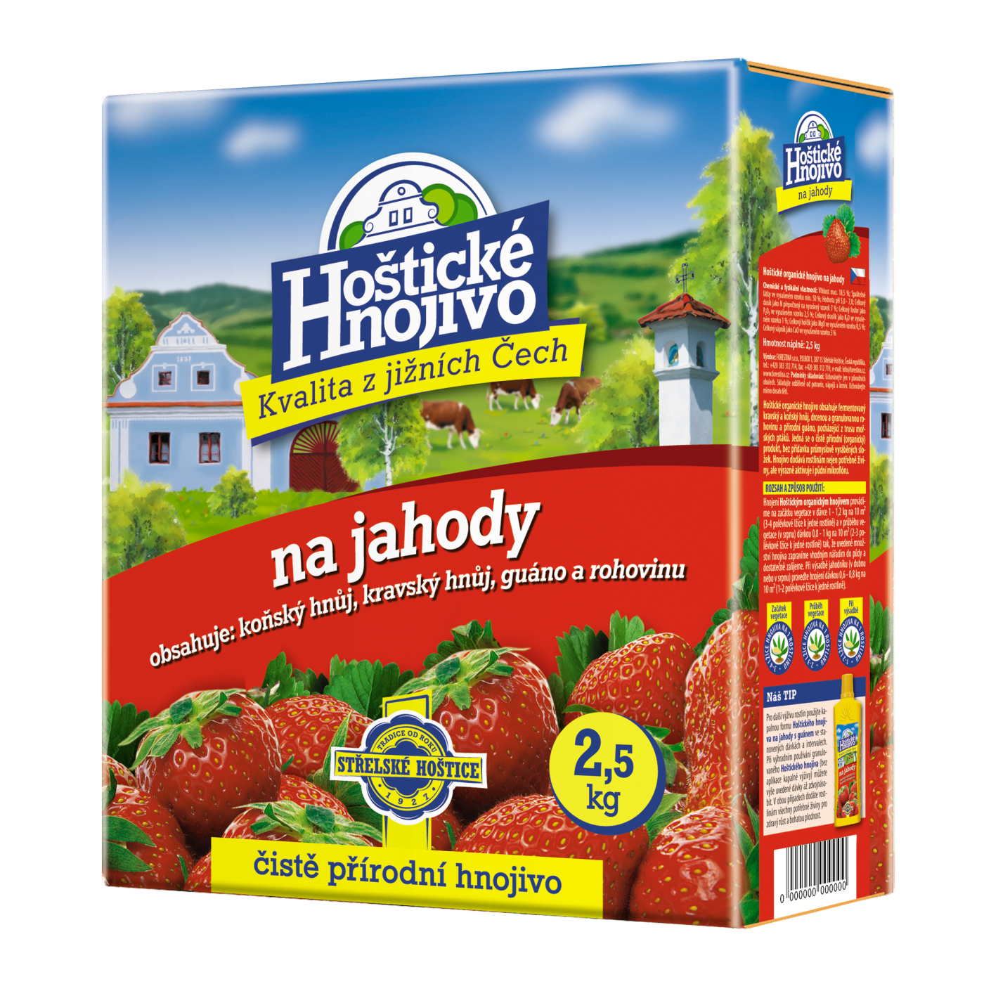 Hoštické hnojivo na jahody
