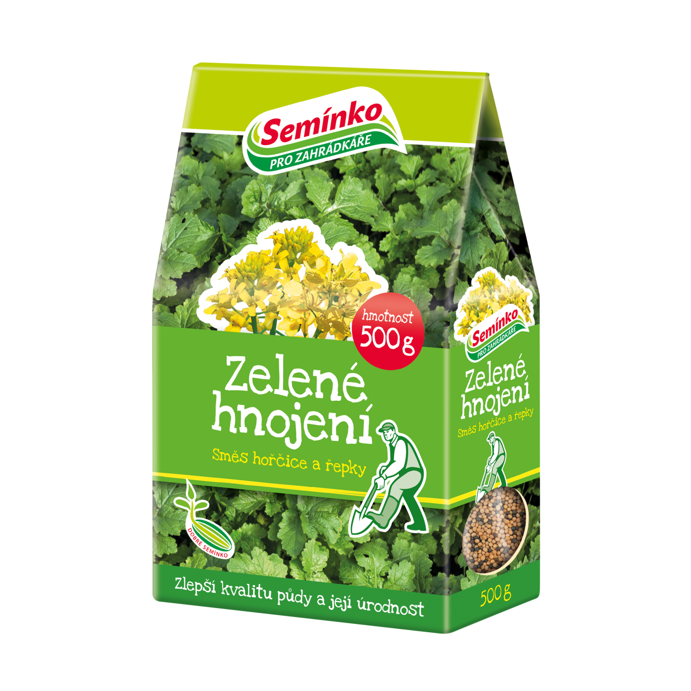 Zelené hnojení - Směs hořčice a řepky