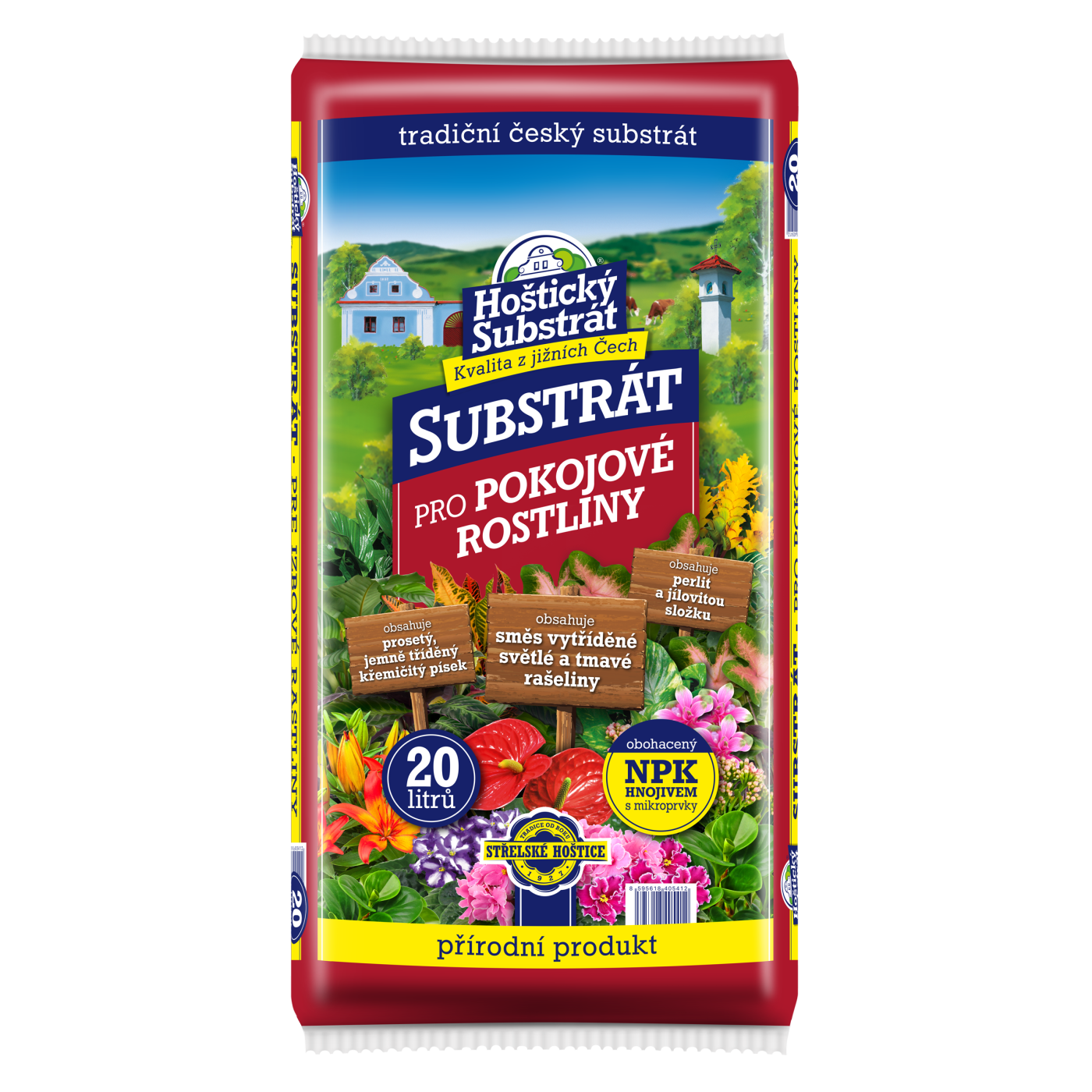 Hoštický substrát - Substrát pro pokojové rostliny 