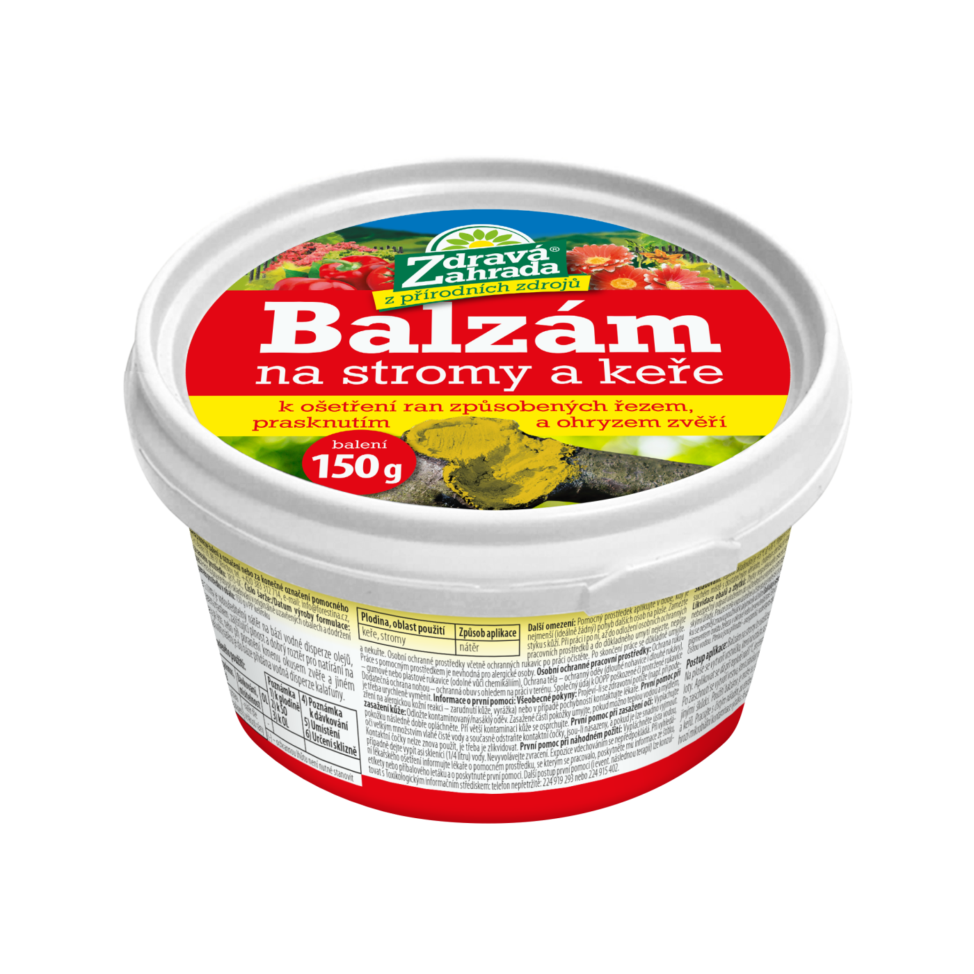 Zdravá zahrada - Balzám na stromy a keře