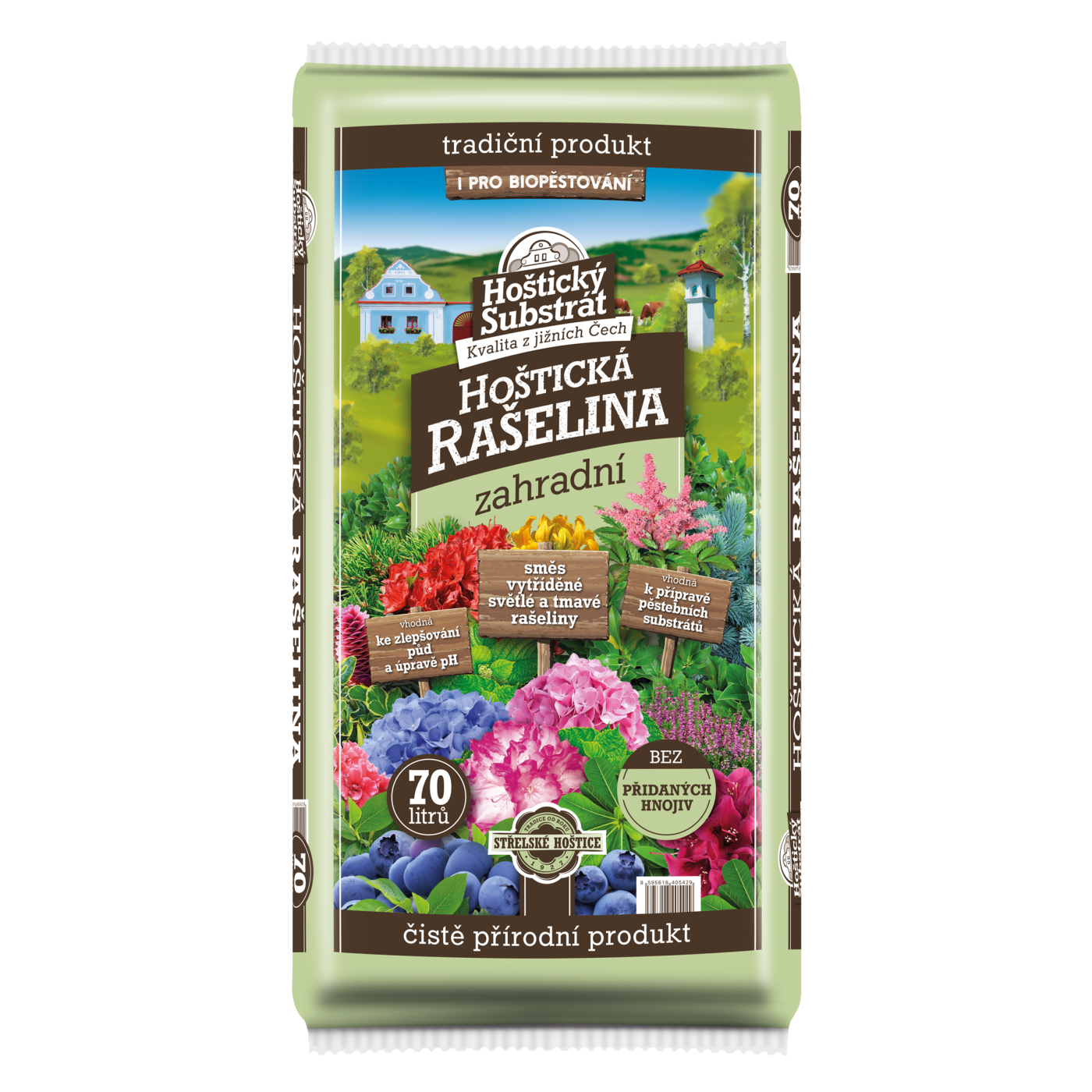 Hoštický substrát - Rašelina