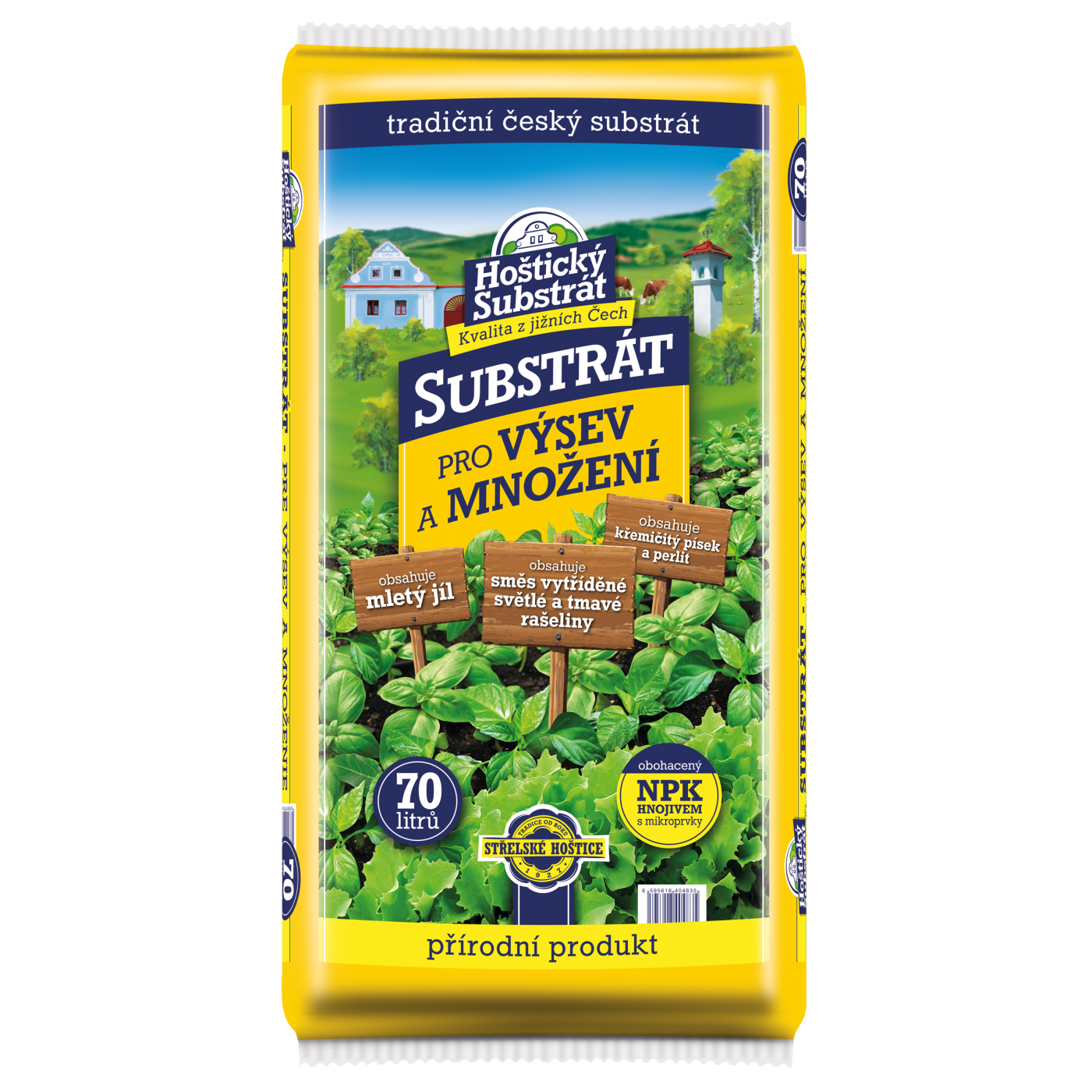 Hoštický substrát - Substrát pro výsev a množení