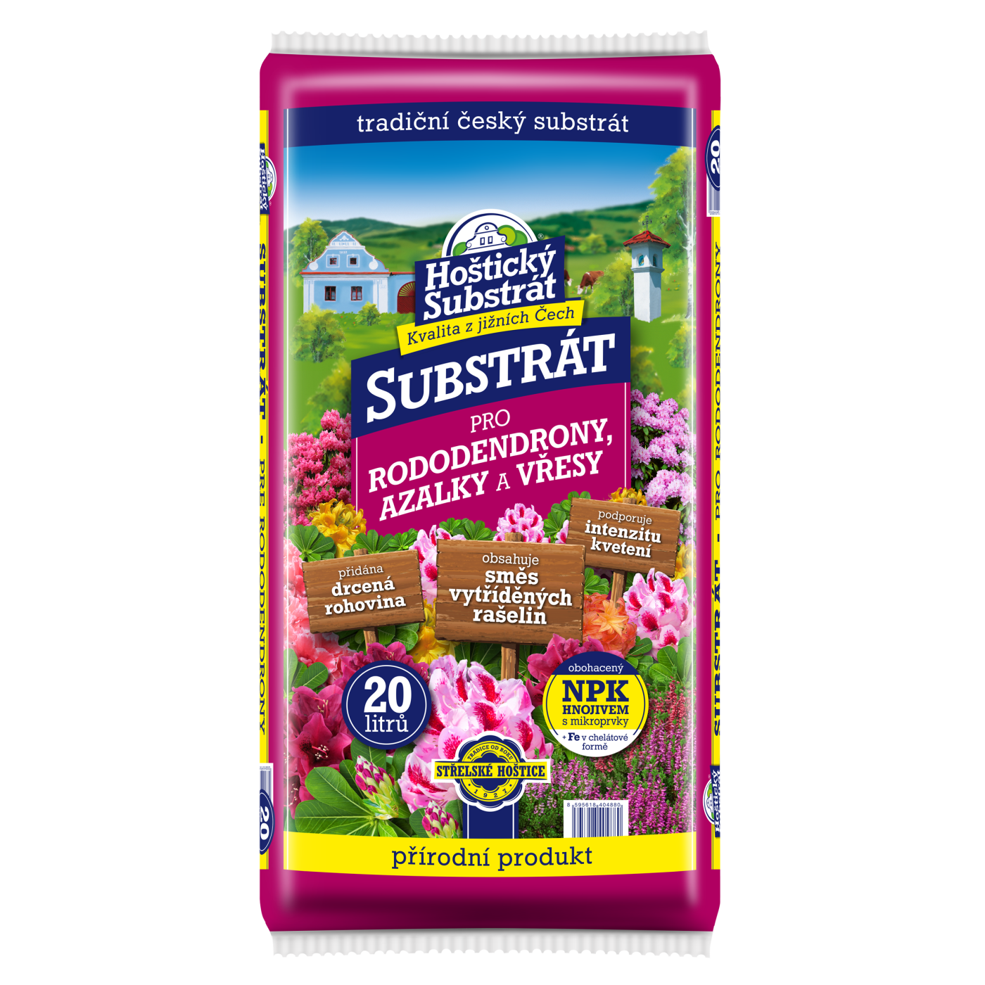 Hoštický substrát pro rododendrony