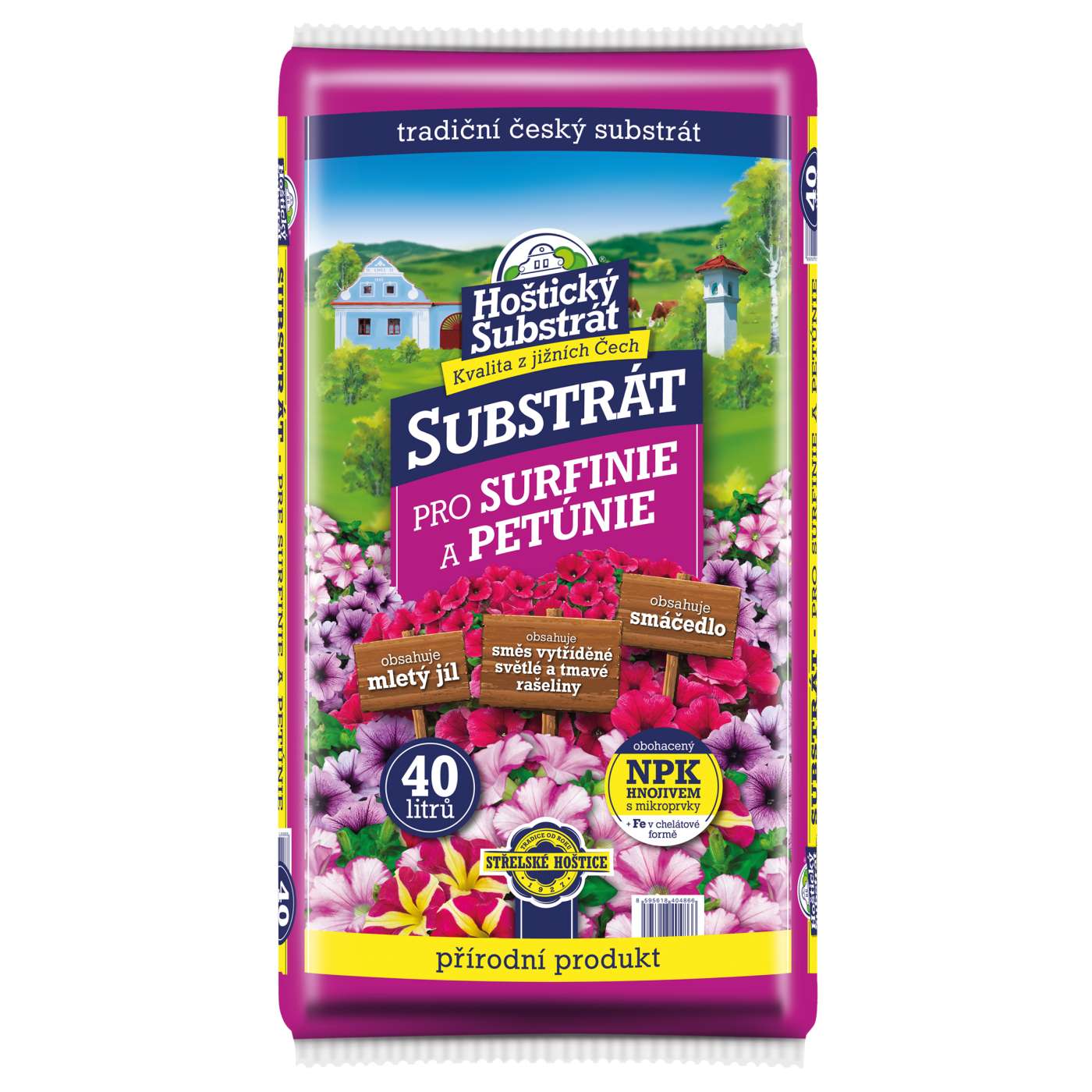 Hoštický substrát - Substrát pro Surfinie a petúnie