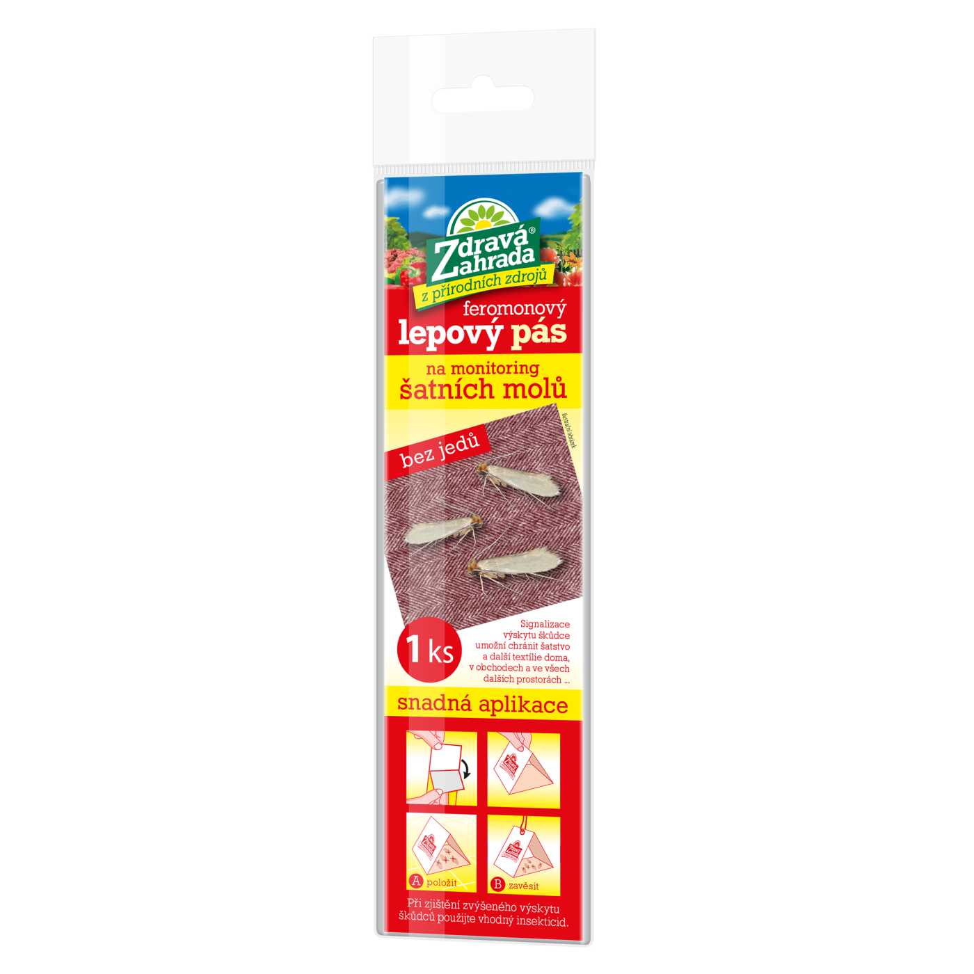 Zdravá zahrada - lapač šatních molů