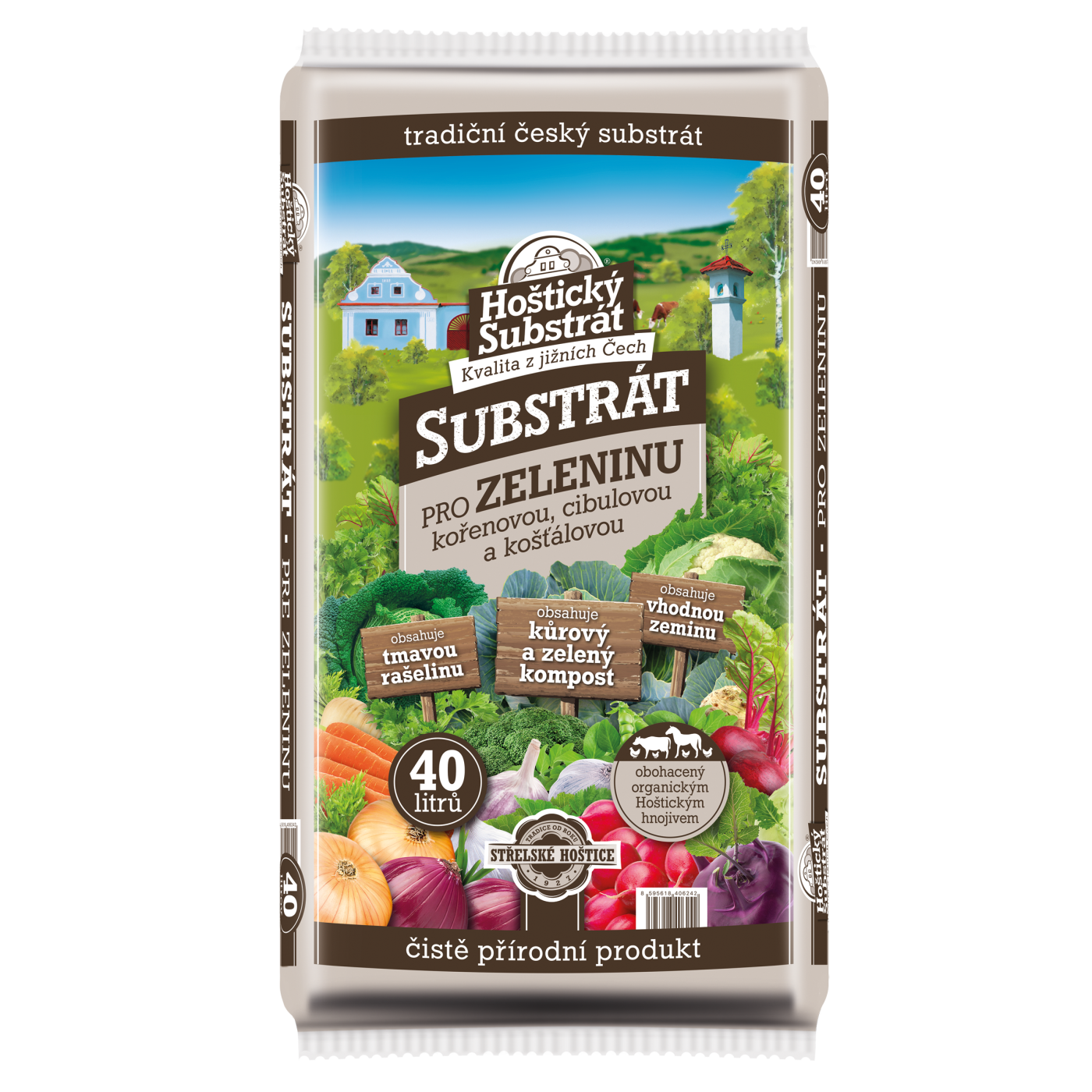 Hoštický substrát - Substrát pro zeleninu