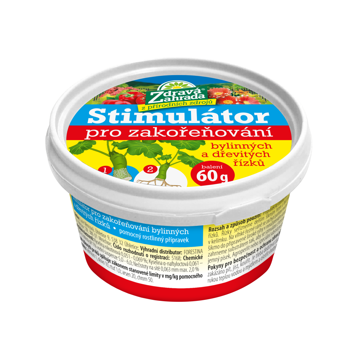 Stimulátor pro zakořeňování bylinných a dřevitých řízků 