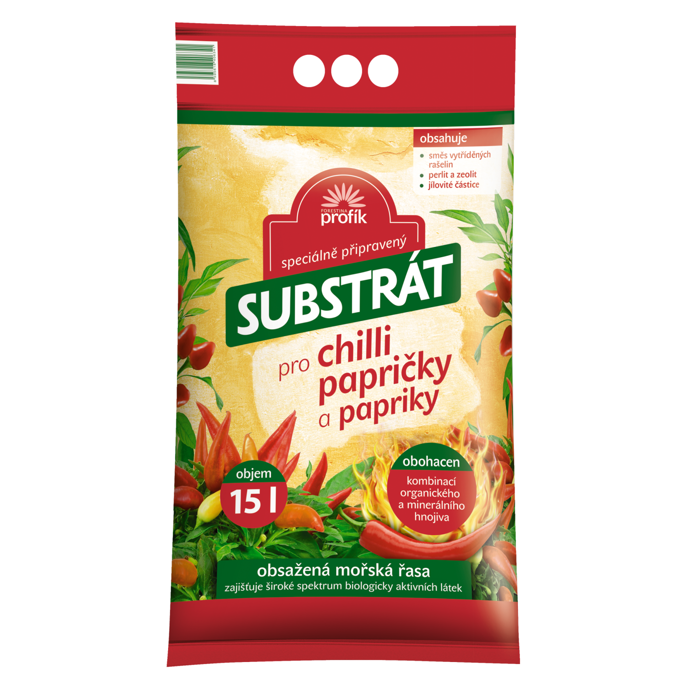 Profík - Substrát pro chilli papričky a papriky