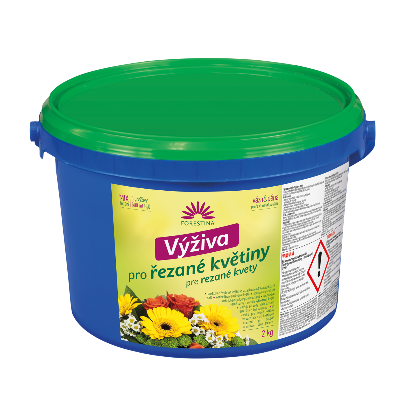 Výživa pro řezané květiny prášková