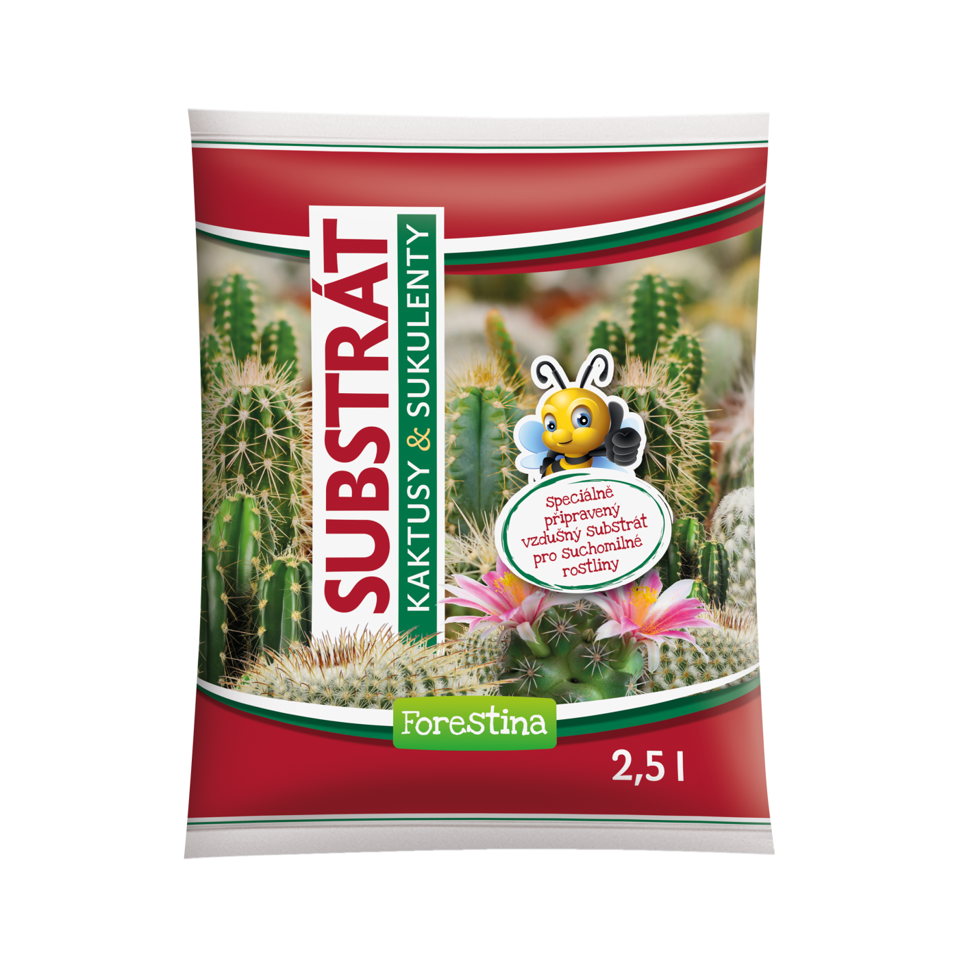 STANDARD Substrát pro kaktusy a sukulenty