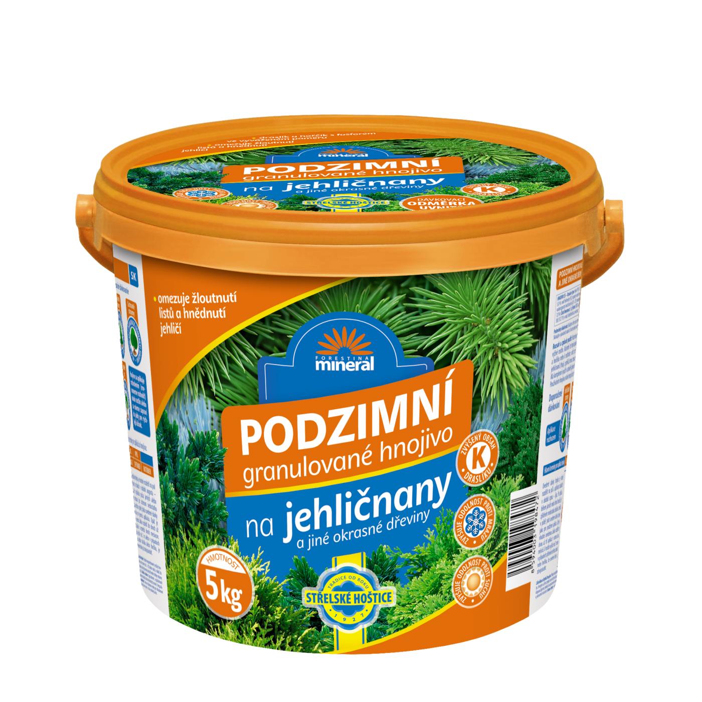 Podzimní hnojivo pro jehličnany