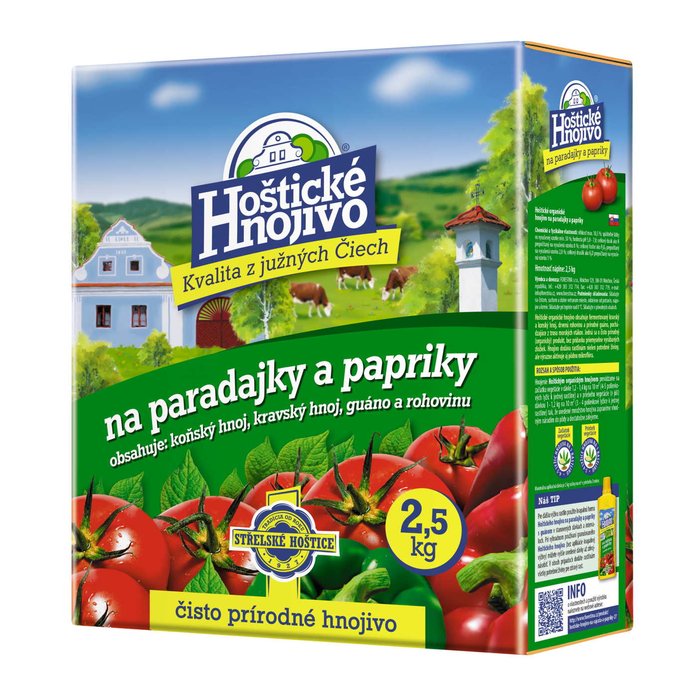 Hoštické hnojivo na rajčata a papriky