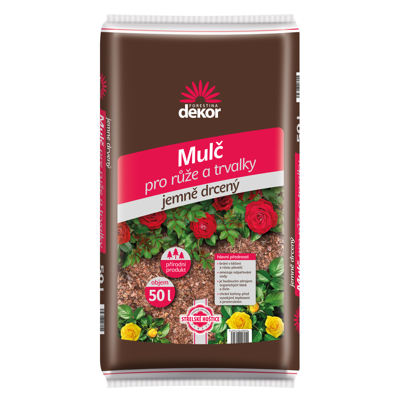 DEKOR Mulč na růže a trvalky