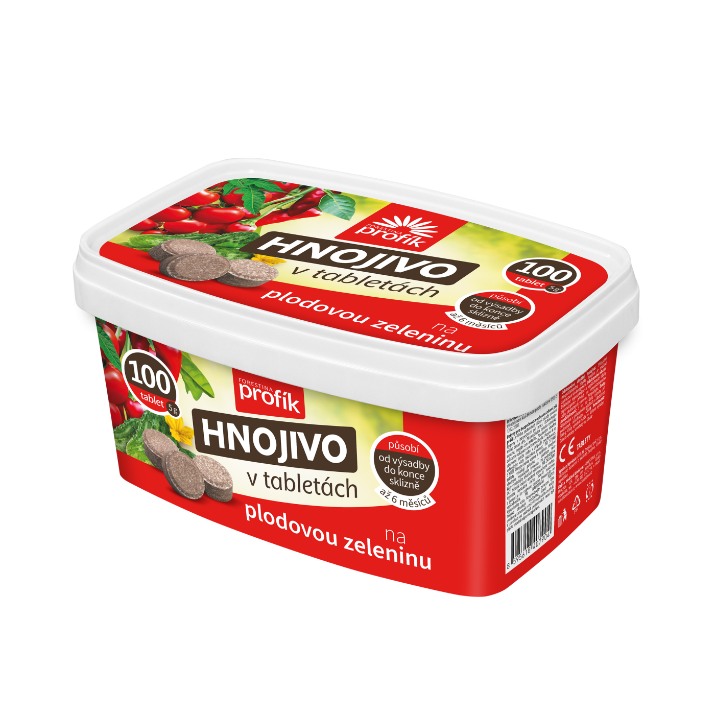 PROFÍK Hnojivo v tabletách na plodovou zeleninu