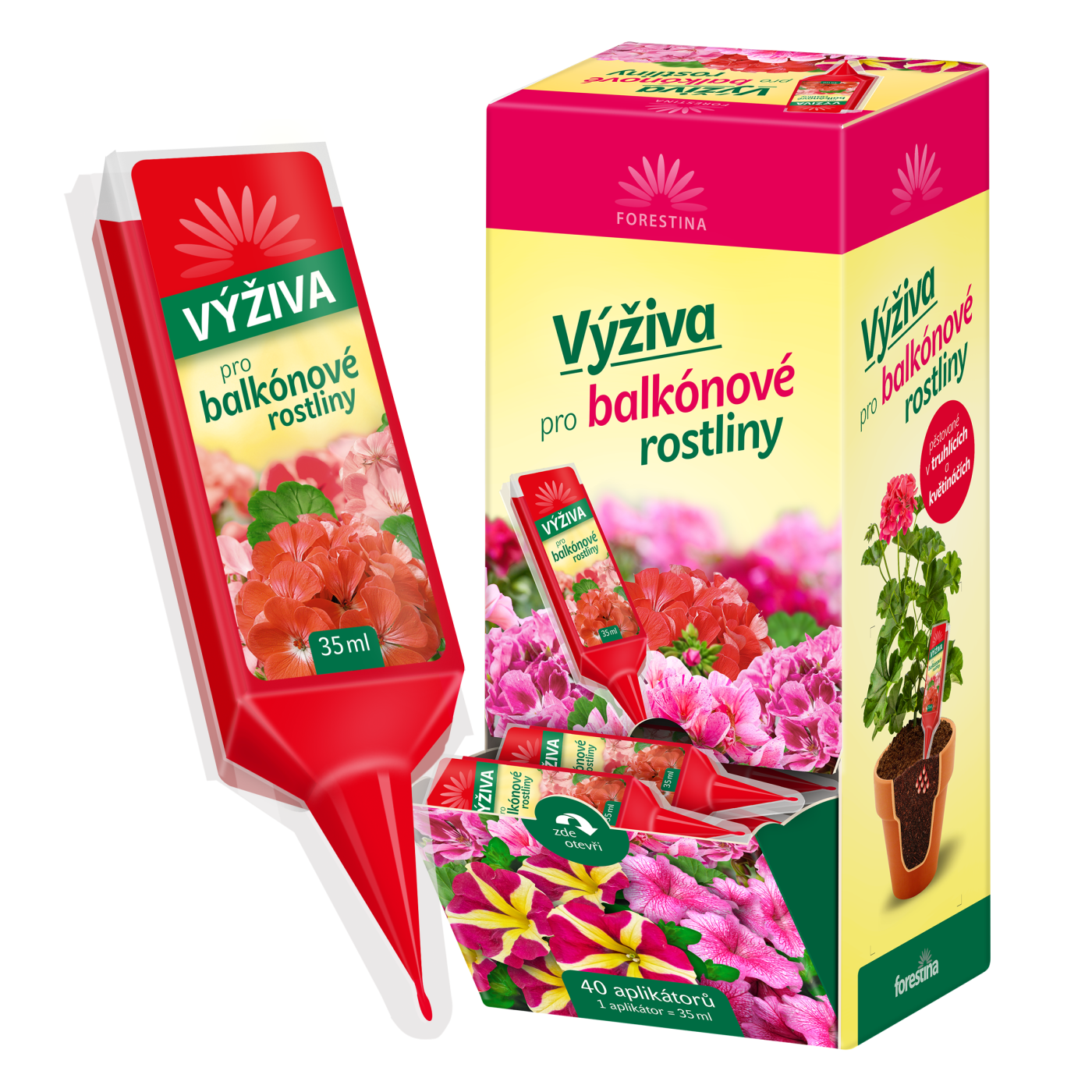 FORESTINA Výživa pro balkónové rostliny