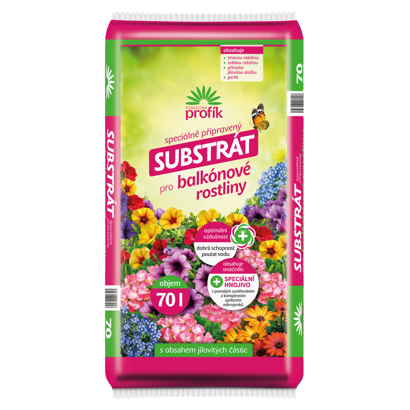 PROFÍK Substrát pro balkónové rostliny