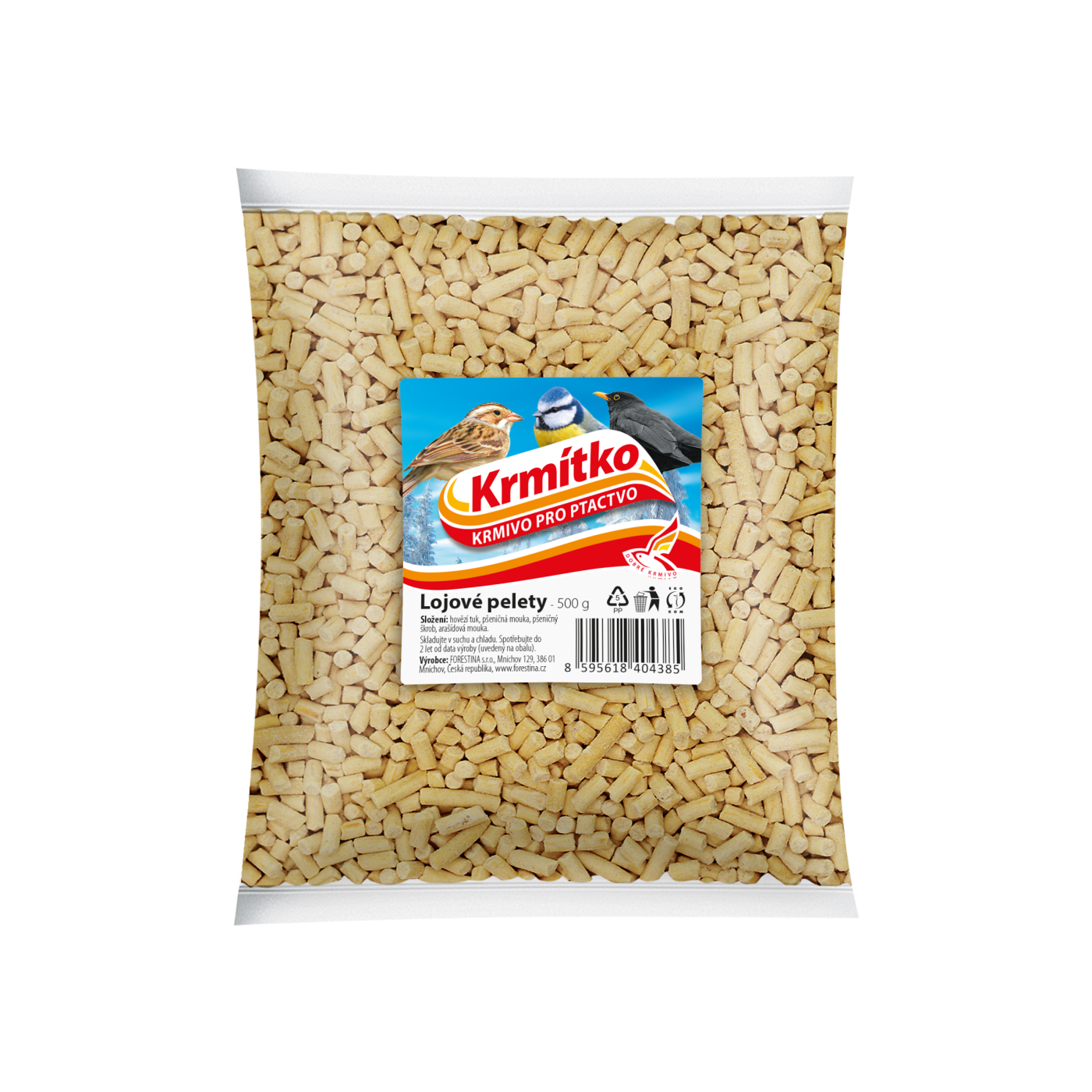 KRMÍTKO lojové pelety