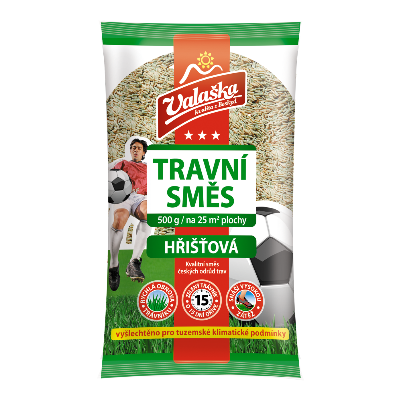 Travní směs VALAŠKA - hřišťová - původ ČR