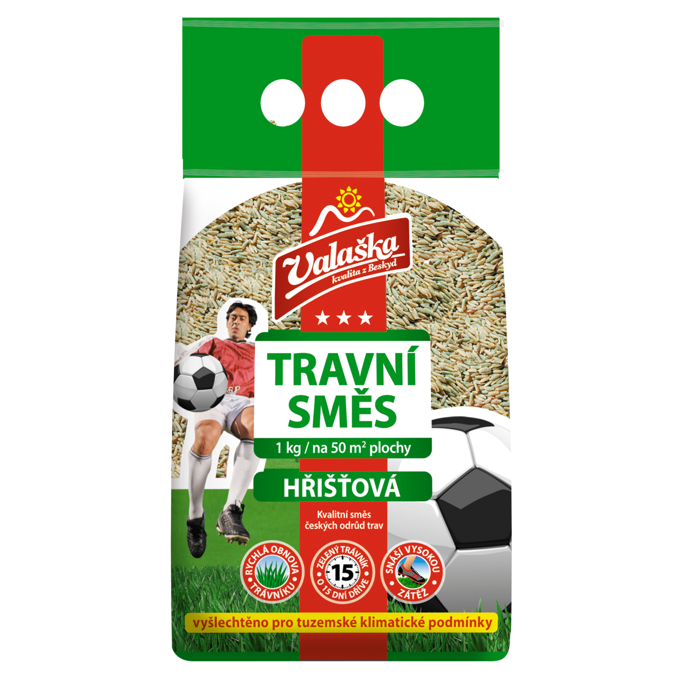 Travní směs VALAŠKA - hřišťová - původ ČR