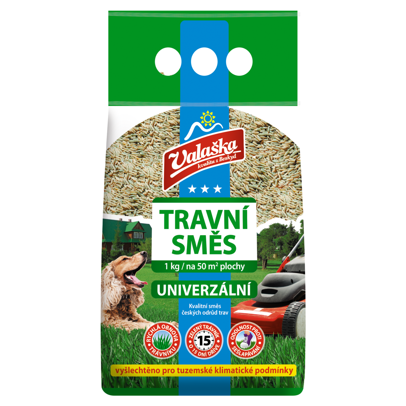 Travní směs VALAŠKA - univerzální - původ ČR