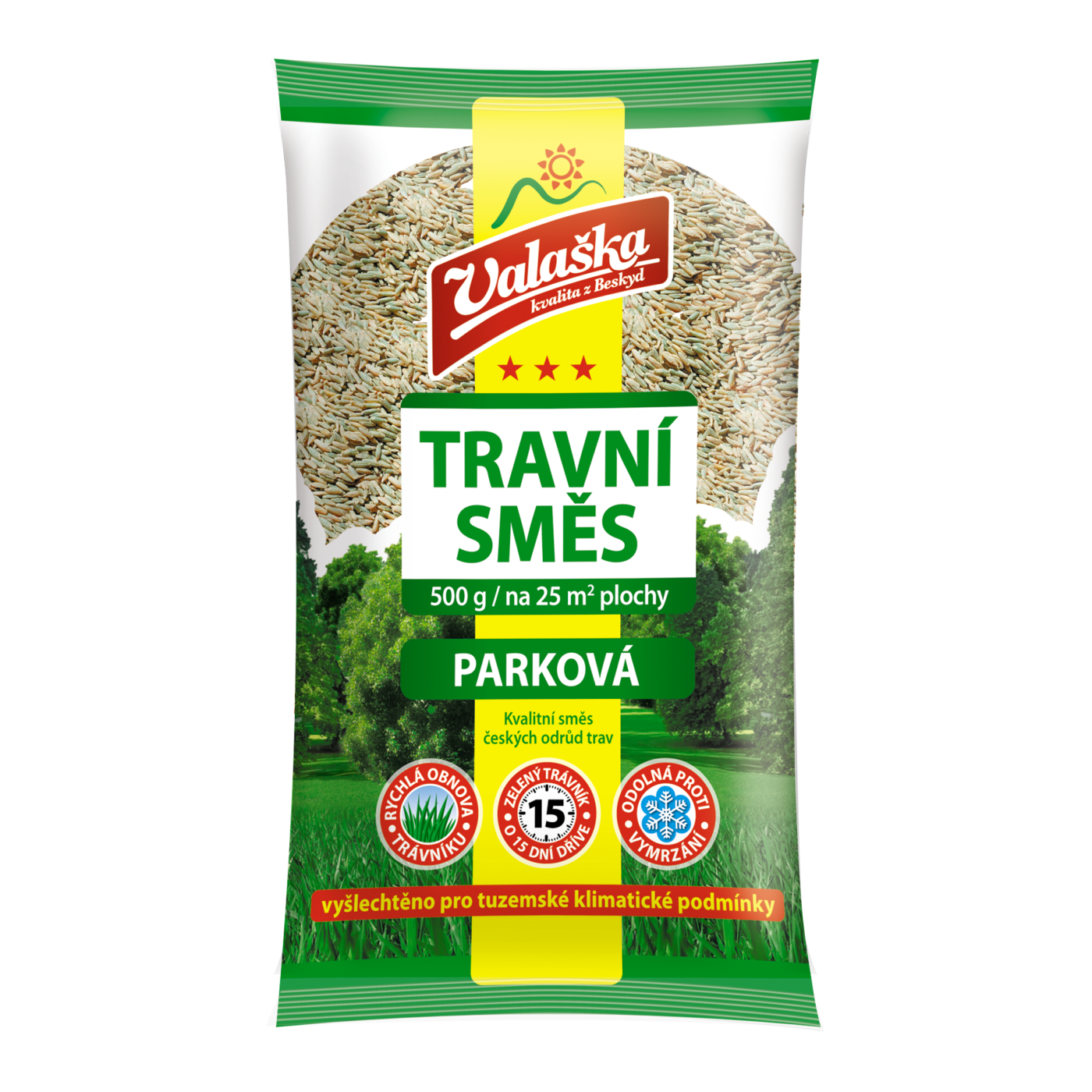 Travní směs VALAŠKA - parková - původ ČR