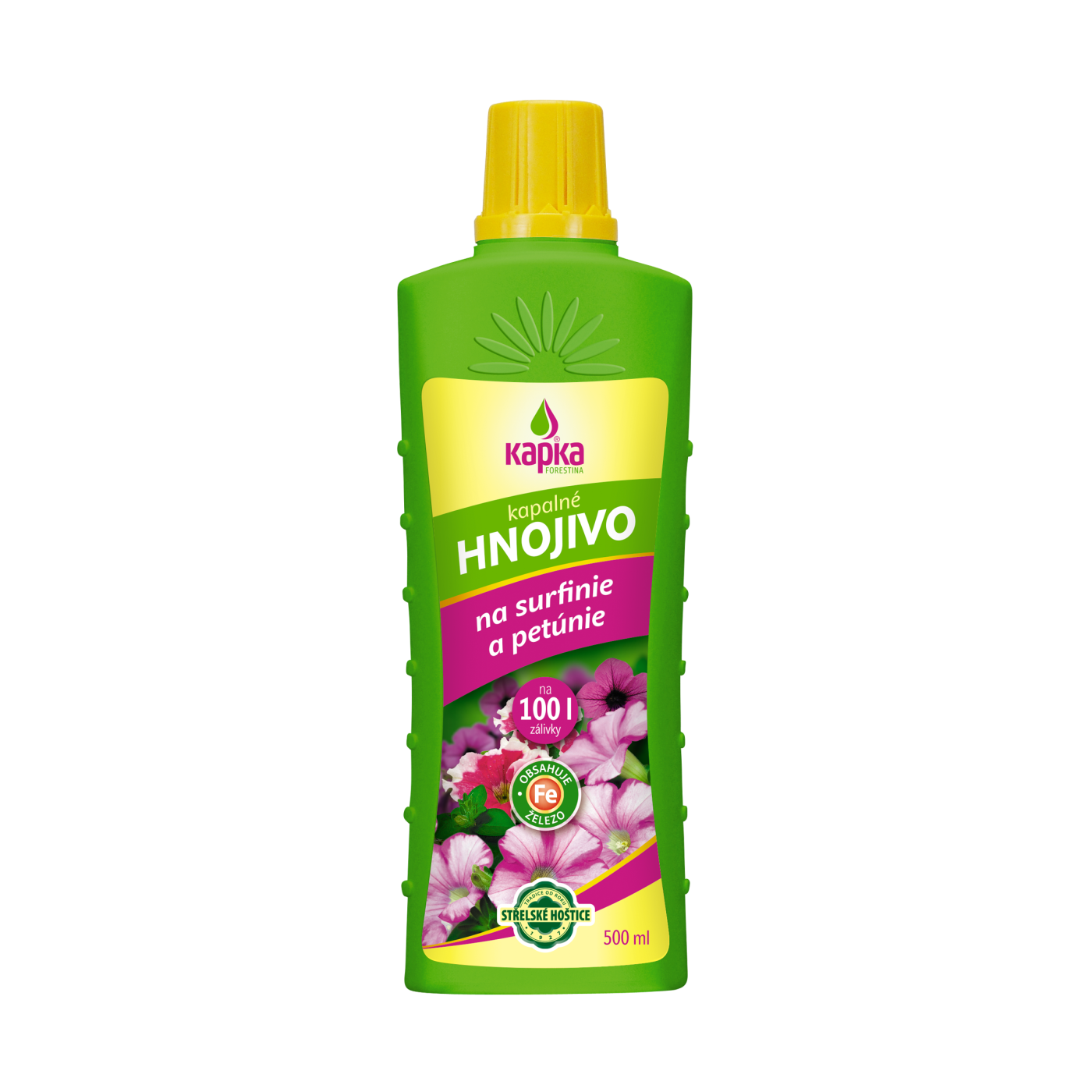 Kapka na surfinie a petunie