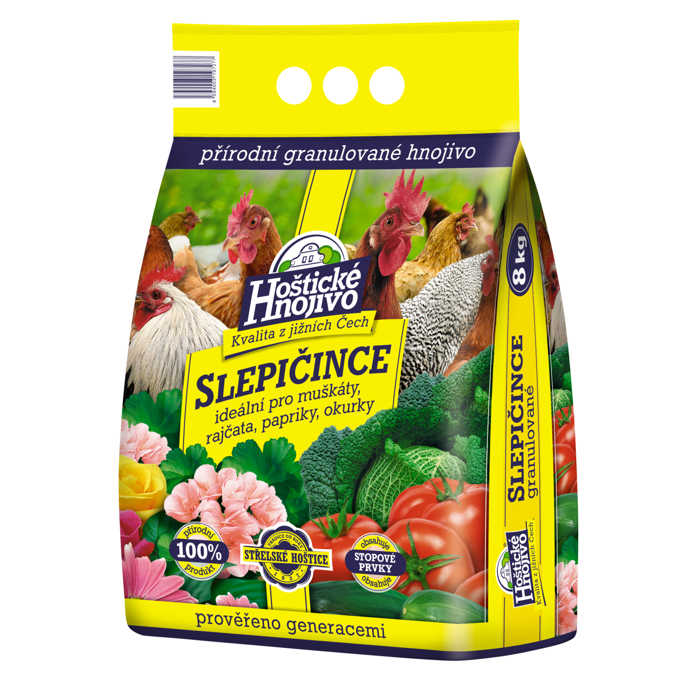 Slepičince granulované