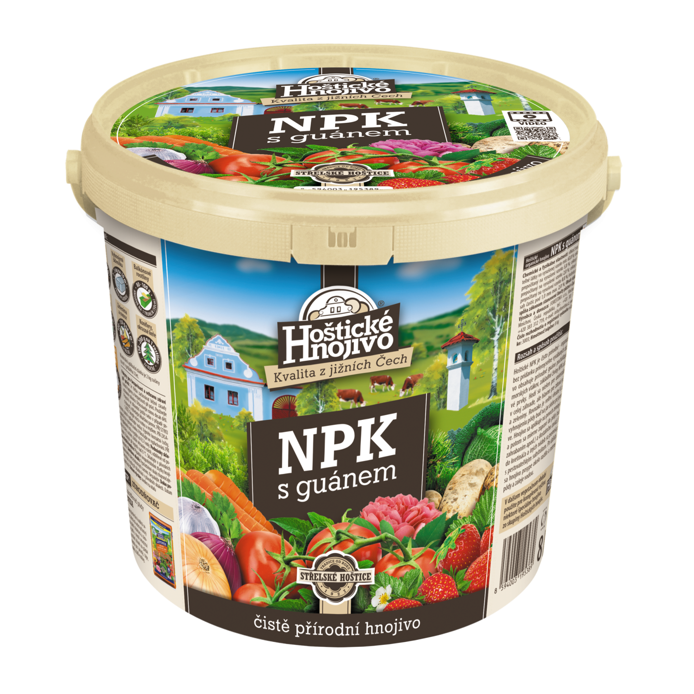 Hoštické NPK s guánem - kbelík