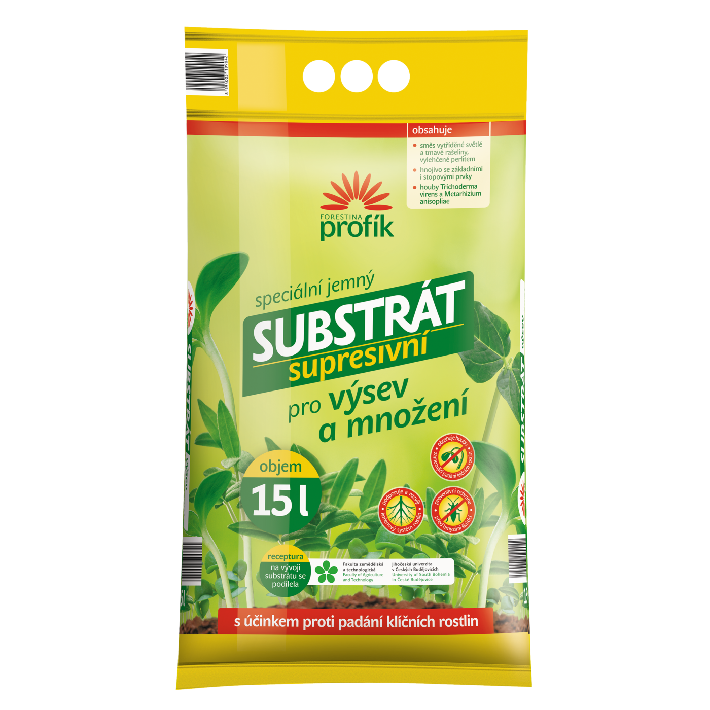 PROFÍK Supresivní substrát pro výsev a množení