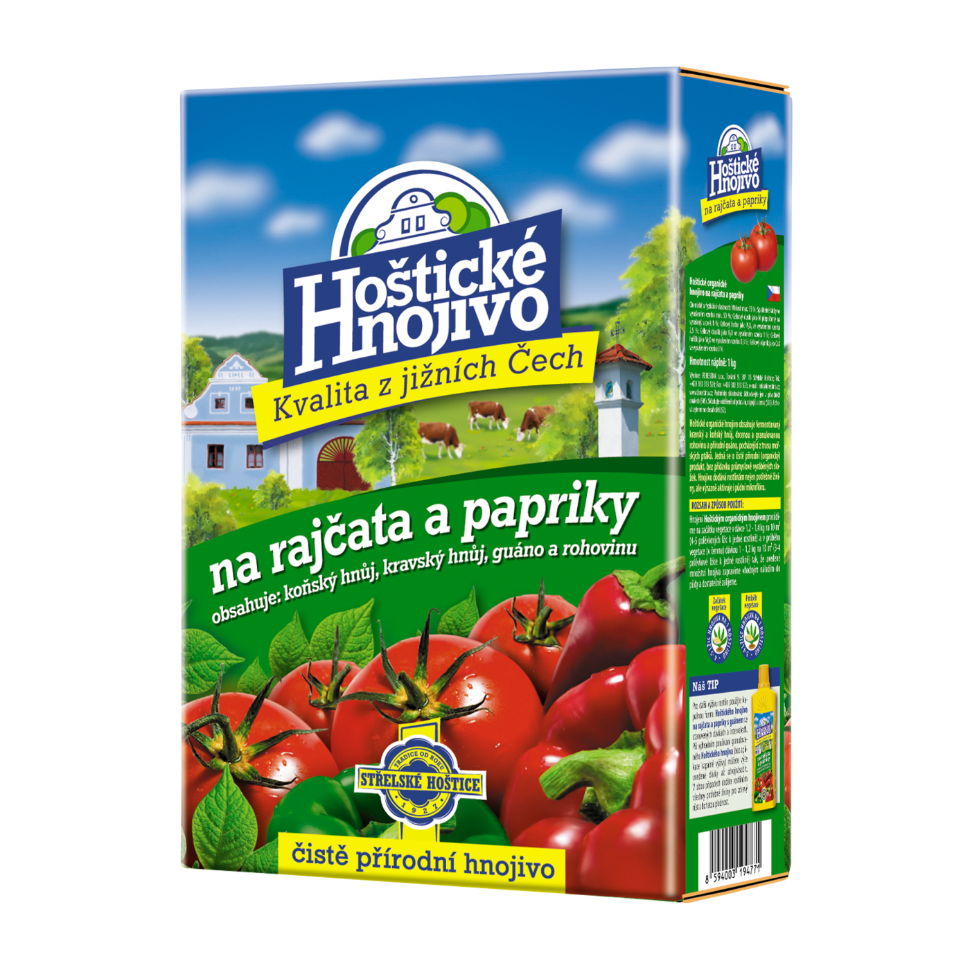 Hoštické hnojivo na rajčata a papriky 