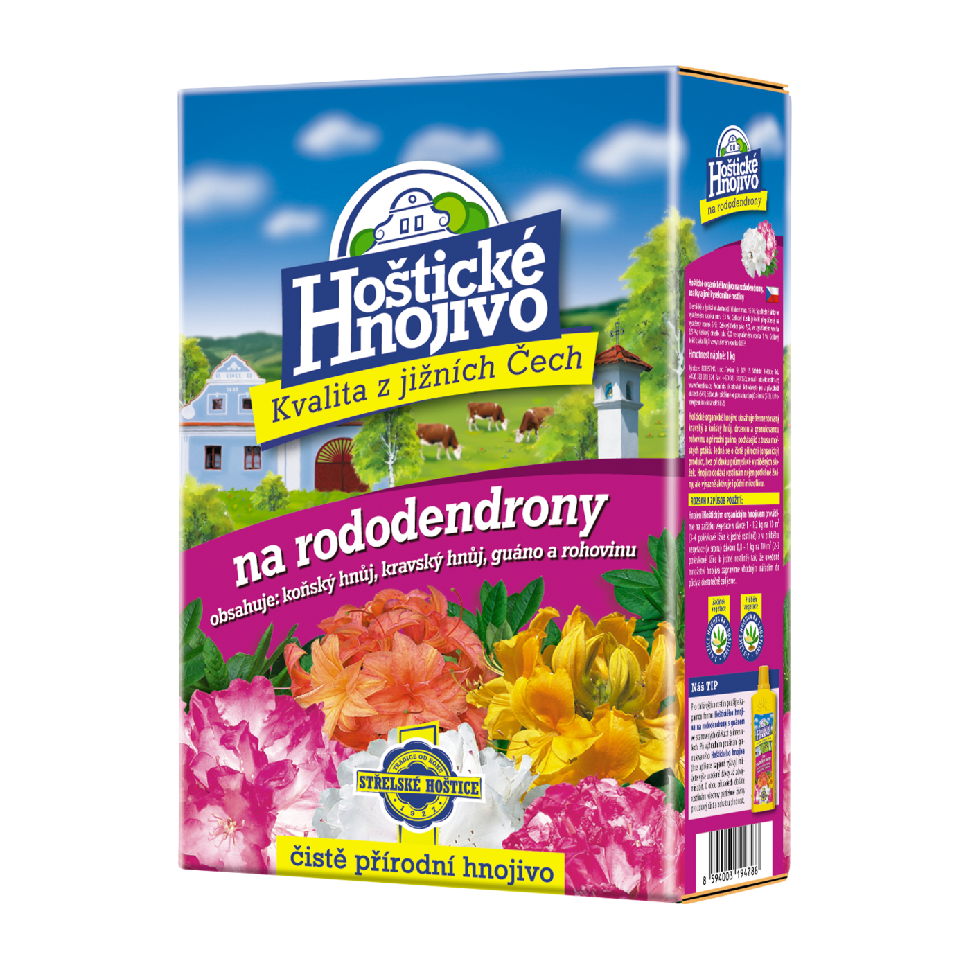 Hoštické hnojivo na rododendrony a azalky 