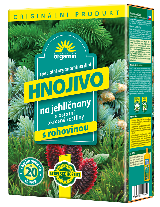 Orgamin na jehličnany