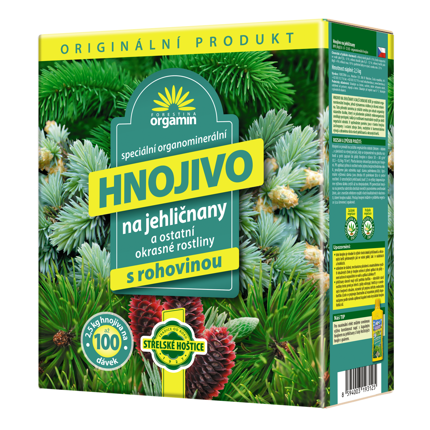 Orgamin na jehličnany