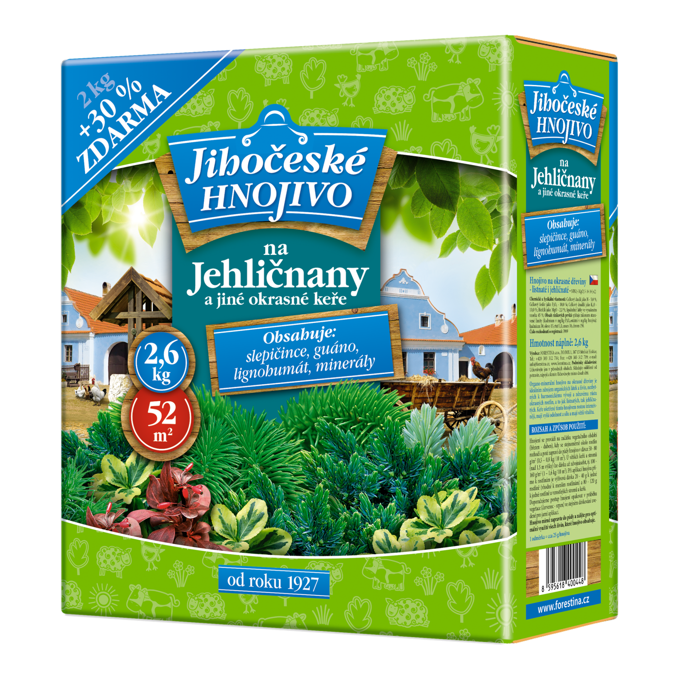 Jihočeské hnojivo na jehličnany