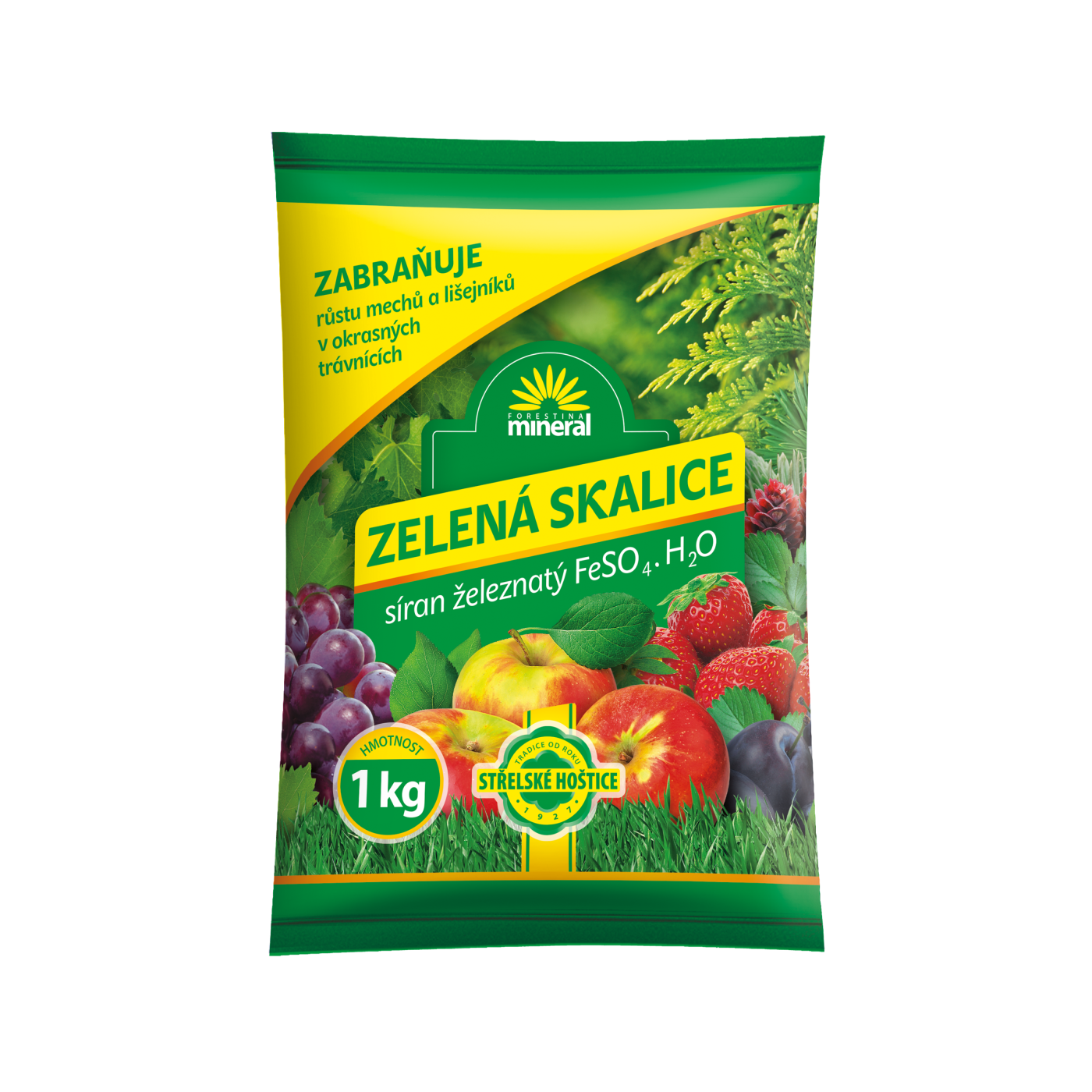 Zelená skalice