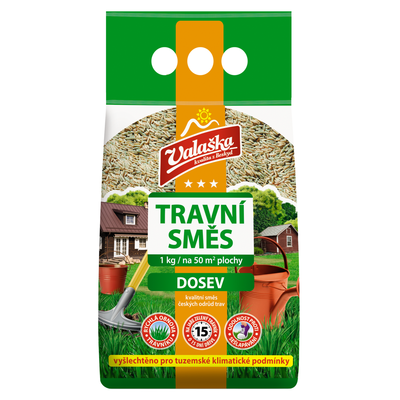 Travní směs VALAŠKA - DOSEV