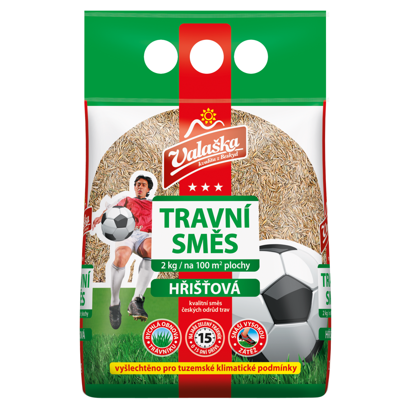 Travní směs VALAŠKA - hřišťová - původ ČR