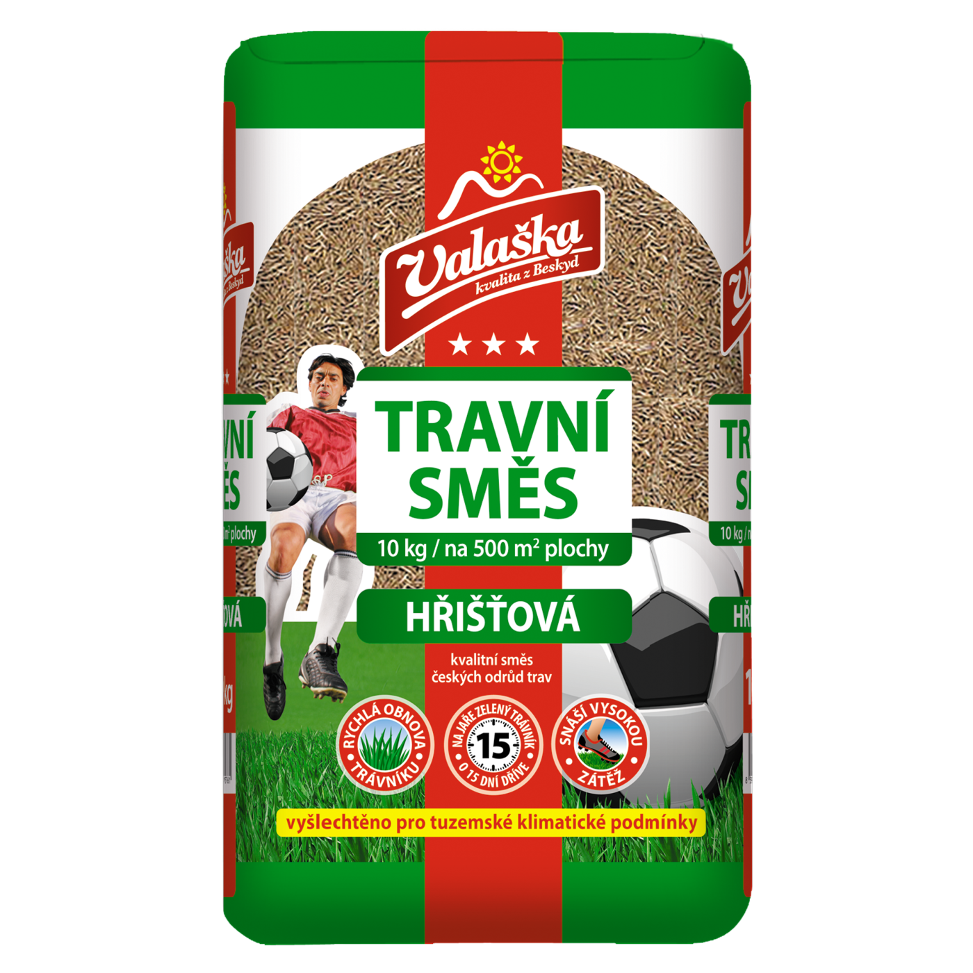 Travní směs VALAŠKA - hřišťová - původ ČR