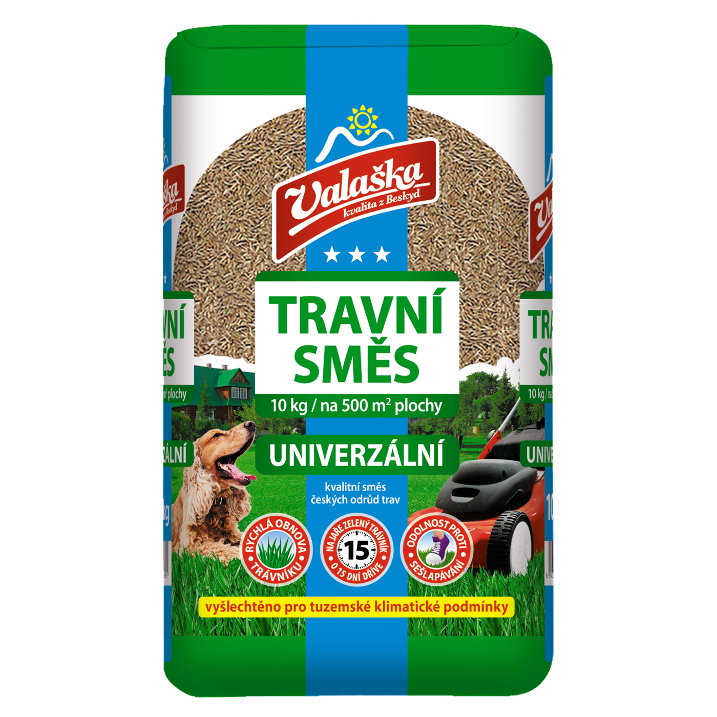 Travní směs VALAŠKA - univerzální - původ ČR