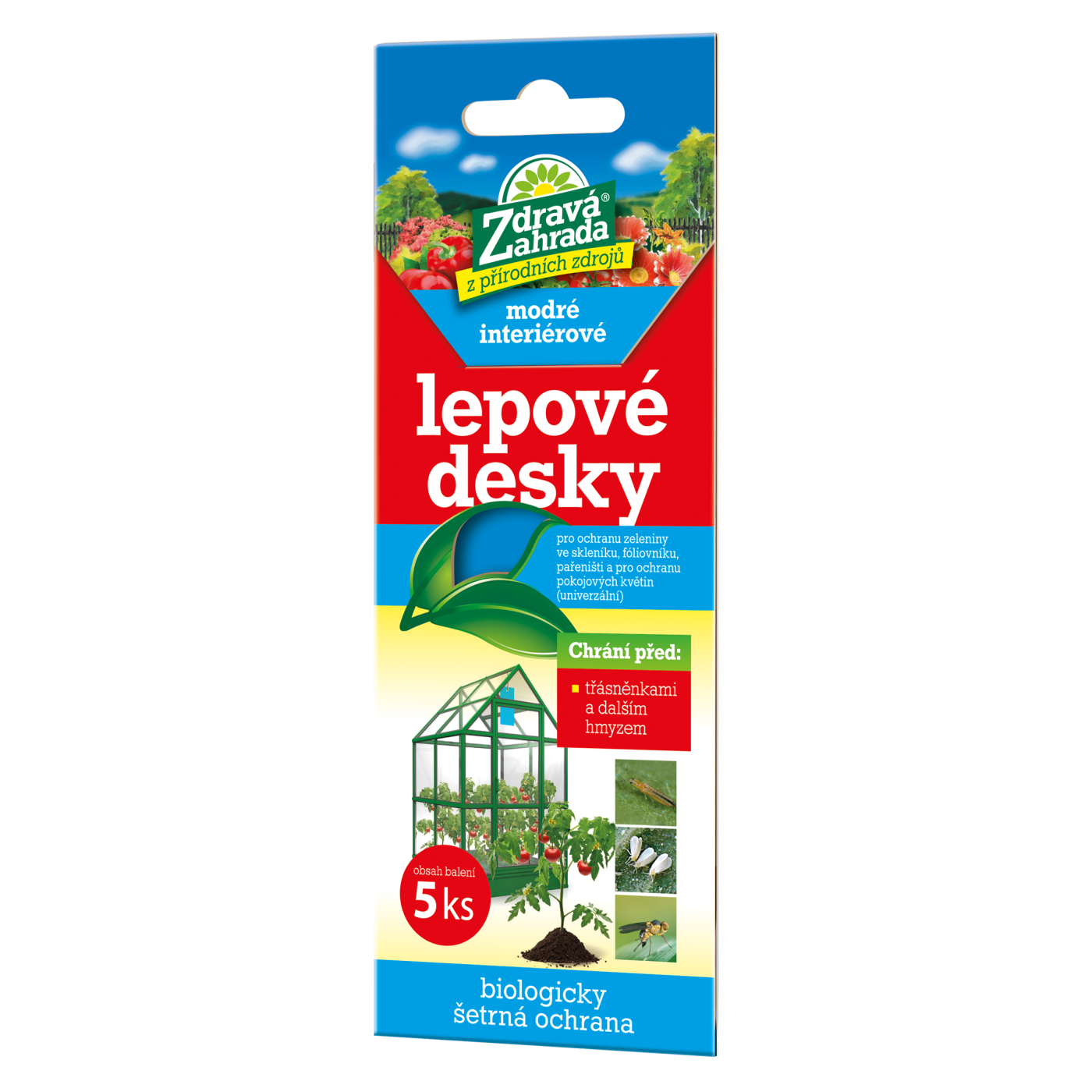 Modré lepové desky - interiérové