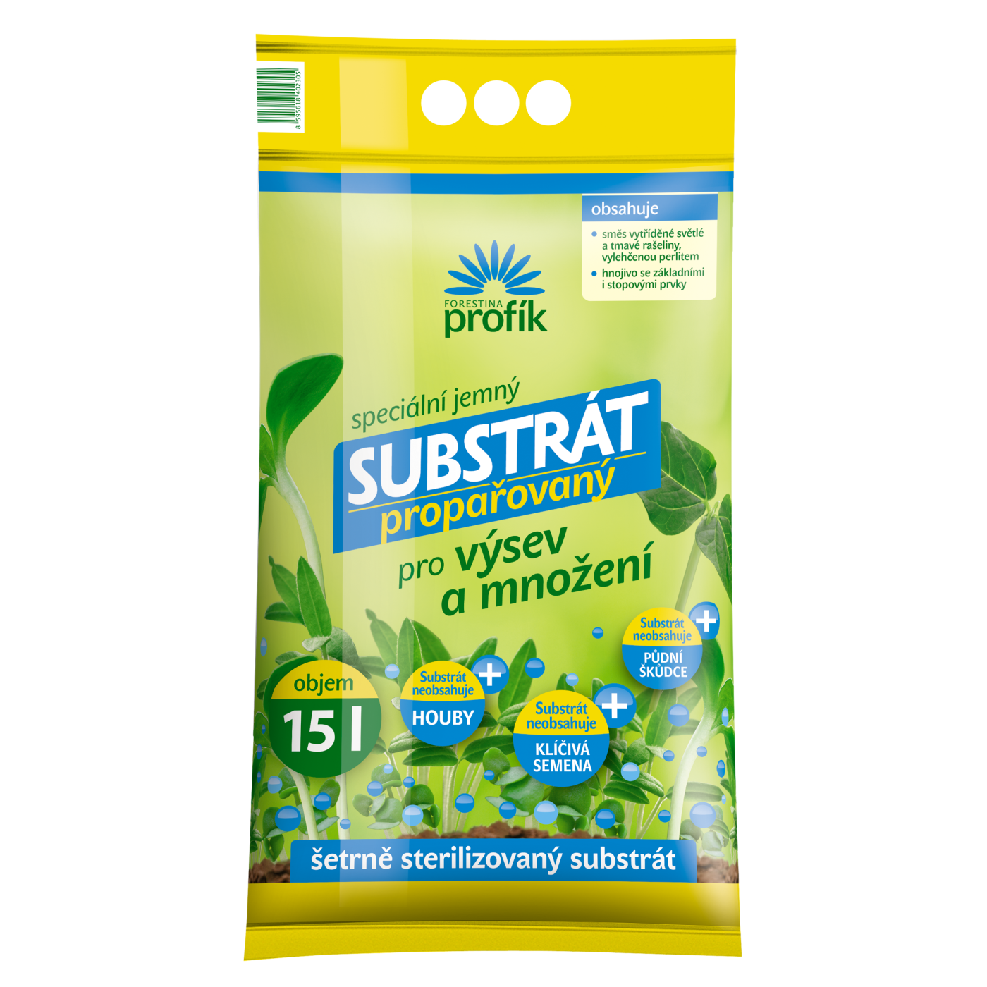 PROFÍK - Propařovaný substrát pro výsev a množení
