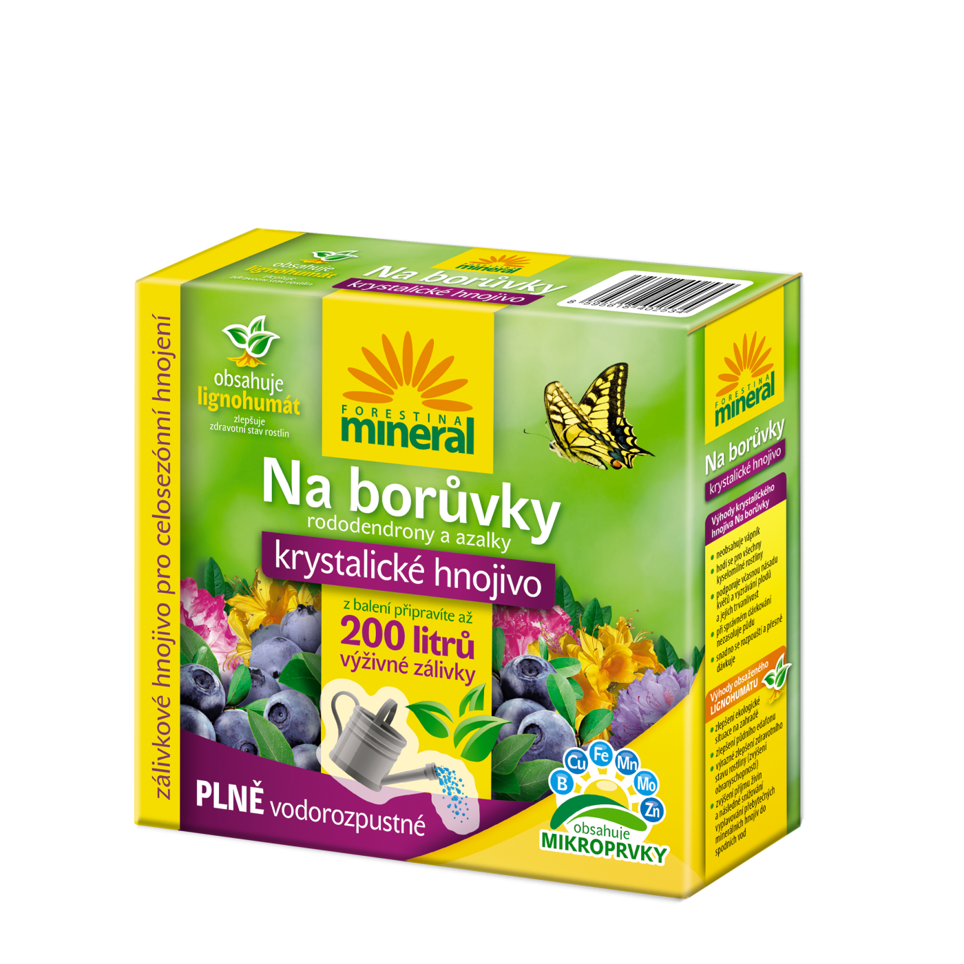 MINERAL Krystalické hnojivo Na borůvky, rododendrony, azalky