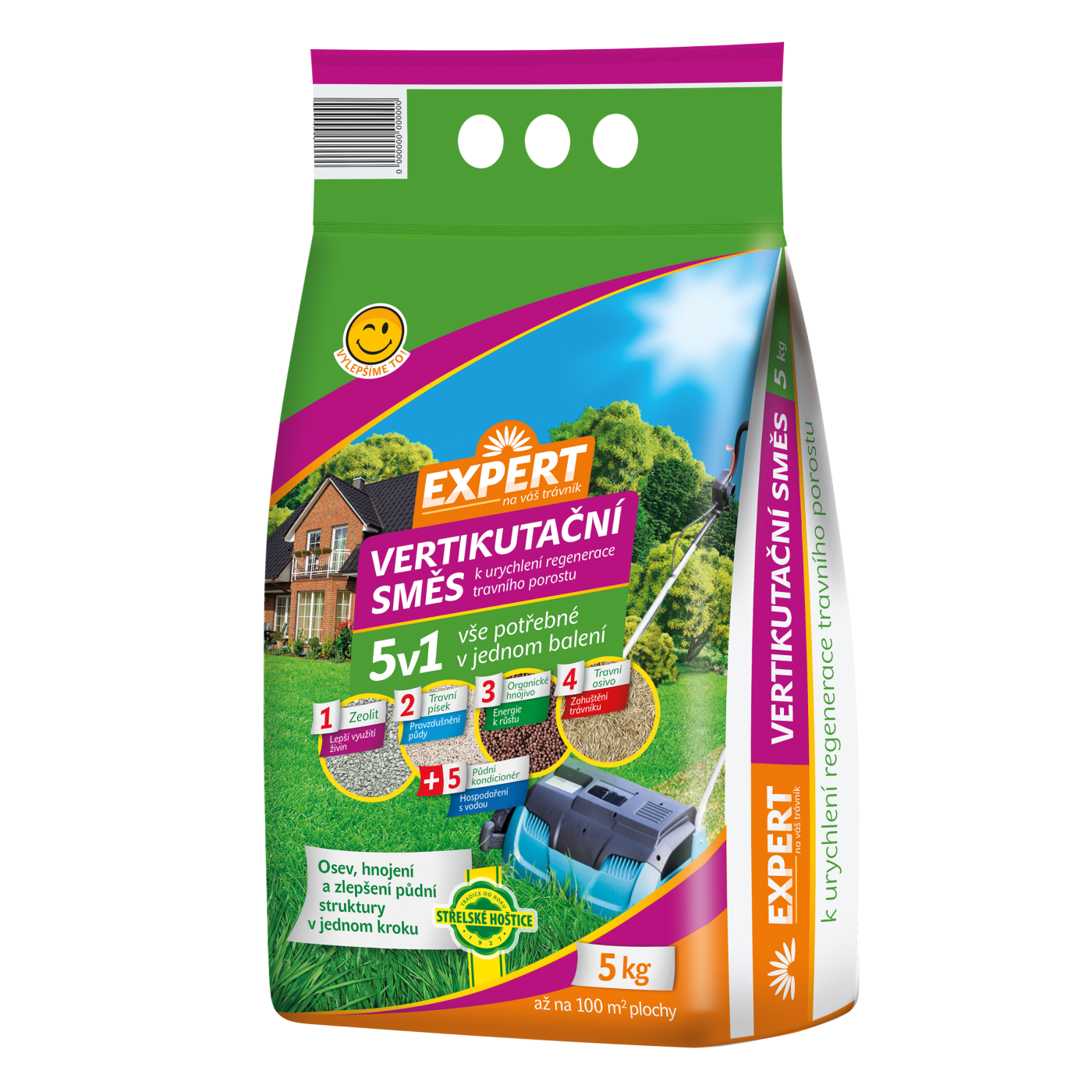 EXPERT - Vertikutační směs 5v1 