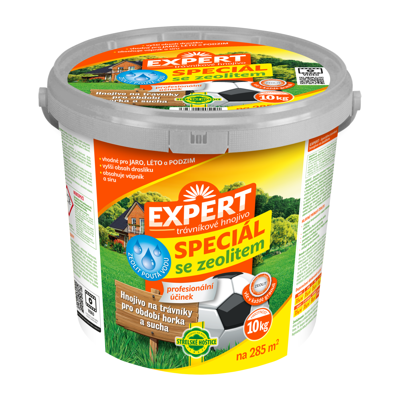 Expert - speciální trávníkové hnojivo se zeolitem