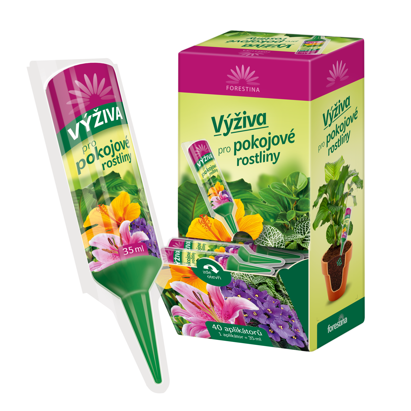 FORESTINA - Výživa pro pokojové rostliny