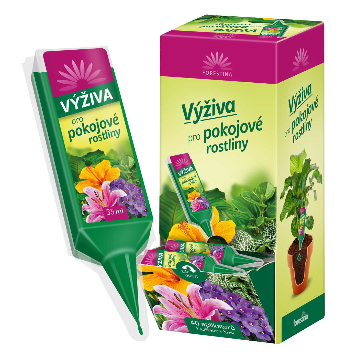 FORESTINA Výživa pro pokojové rostliny